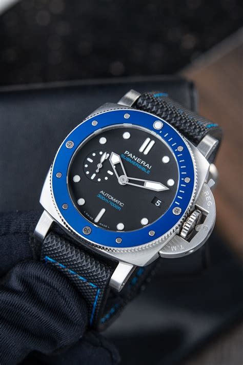 panerai edizione limitata|Panerai submersible azzurro limited edition.